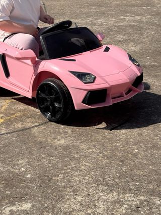 Coche Eléctrico Infantil Rosa