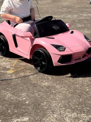 Coche Eléctrico Infantil Rosa