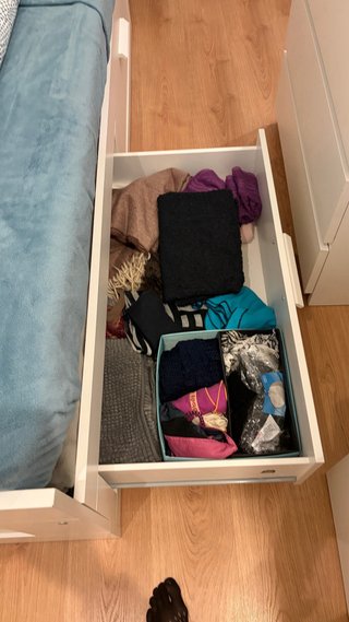 Cama nido con cajones de ikea Birmnes