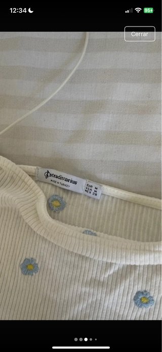 Pack 3 Tops talla S de diferentes marcas inditex