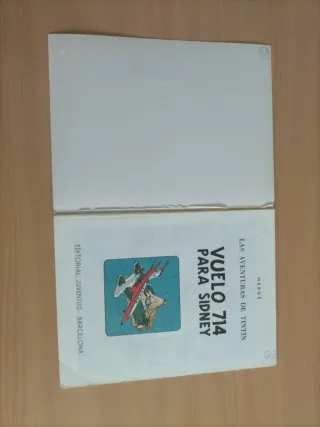 Libro Tintin vuelo 714 para Sidney