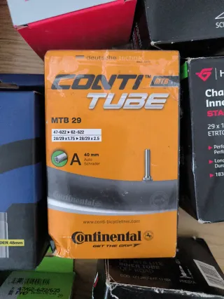 Lote 29” Cámaras MTB (Schrader + Presta)