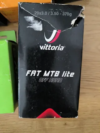 Lote 29” Cámaras MTB (Schrader + Presta)