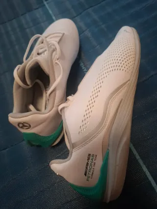 Zapatillas Puma Mercedes Blancas