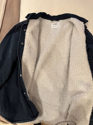 Chaqueta vaquera Zara forrada T 11/12
