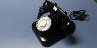 Teléfono Antiguo Baquelita CTNE Negro ref TB 55