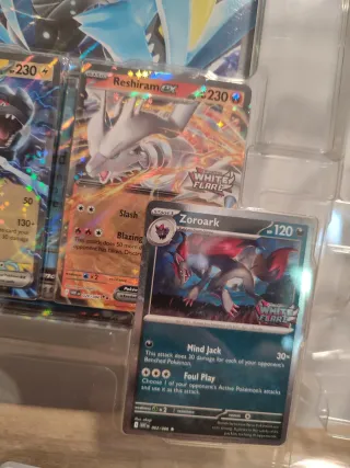 Lote 🇬🇧 black and white unova heavy hitters