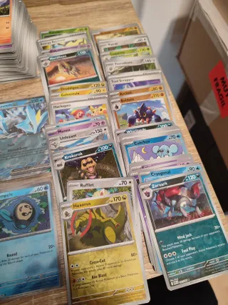 Lote 🇬🇧 black and white unova heavy hitters