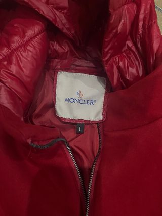 Giubbotto Moncler Rosso