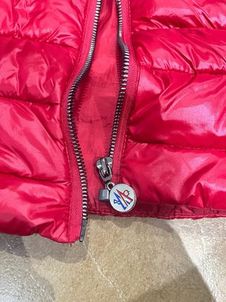 Giubbotto Moncler Rosso