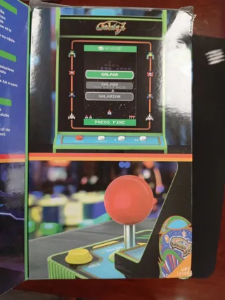 My Arcade Galaga Joystick Player caja rota