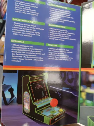 My Arcade Galaga Joystick Player caja rota