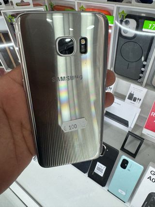 Samsung Galaxy S7 edge Negro/Plateado