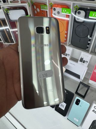 Samsung Galaxy S7 edge Negro/Plateado