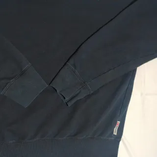 Felpa Admiral Vintage Nera/Giallo Fluo XL