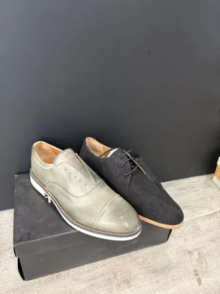 Lote 2 pares zapatos hombre Talla 42