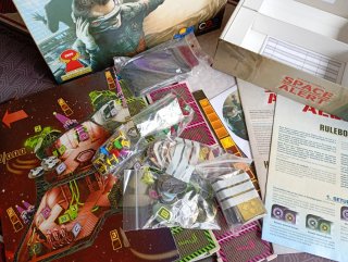 Juego de mesa Space alert (en inglés)