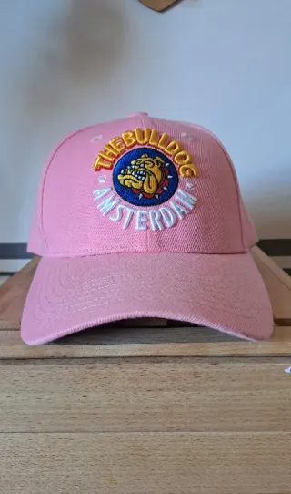 Cappellino The Bulldog Amsterdam Rosa
