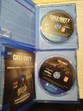 Call of Duty: WWII e Black Ops III per PS4