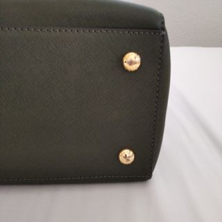 Bolso Michael Kors Verde y Dorado