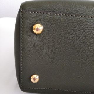 Bolso Michael Kors Verde y Dorado