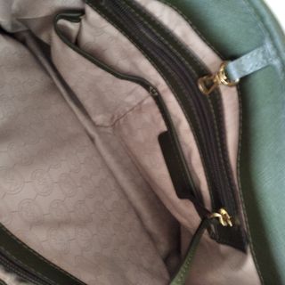 Bolso Michael Kors Verde y Dorado