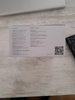Cámara WiFi Solar Garza Dalia 200