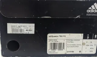 Botas de fútbol Adidas AdiQuestra TRX FG 43.5