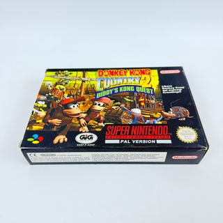 Donkey Kong Country 2 SNES GIG Pal Ita +Scatola