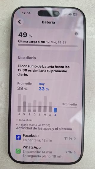 iPhone 16 Pro 128GB Negro