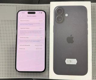 iPhone 16 Plus 128GB Negro