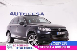 VOLKSWAGEN Touareg 3.0 TDI V6 PREMIUM AUTO 245CV 5P # CUERO, TECHO ELEC PANORAMICO, NAVY, PARKTRONIC 3.0 TDI V6 PREMIUM AUTO 245CV 5P