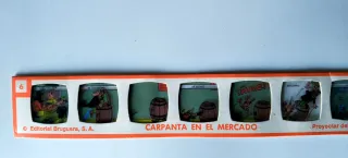 9 Diapositivas Comic Vintage Editorial Bruguera