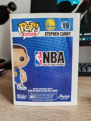 Funko Pop NBA Stephen Curry 19