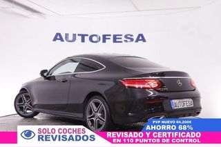 MERCEDES-BENZ CLASE C C220D COUPE AMG LINE AUTO 170CV 2P # NAVY, PARKTRONIC CLASE C C220D AMG LINE COUPE AUTO 170CV 2P