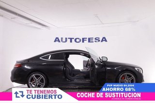 MERCEDES-BENZ CLASE C C220D COUPE AMG LINE AUTO 170CV 2P # NAVY, PARKTRONIC CLASE C C220D AMG LINE COUPE AUTO 170CV 2P