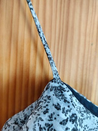 Vestido Mango mini volantes estampado