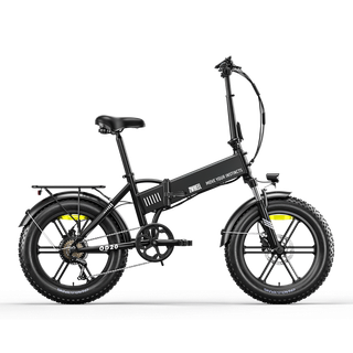 Bicicleta Eléctrica Plegable Verde, naranja o negr