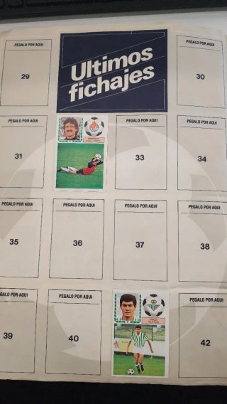 Álbum Cromos Liga 83-84 1ª División