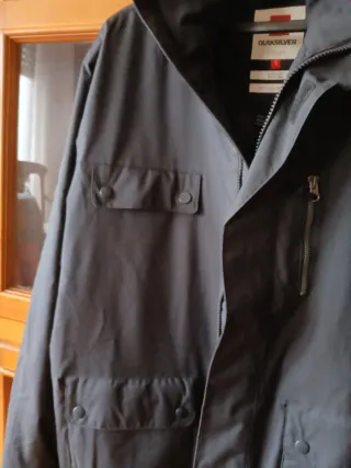 Chaqueta Quiksilver Talla S Negra