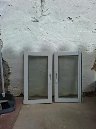 Ventana corredera 70 x 70 aluminio blanco