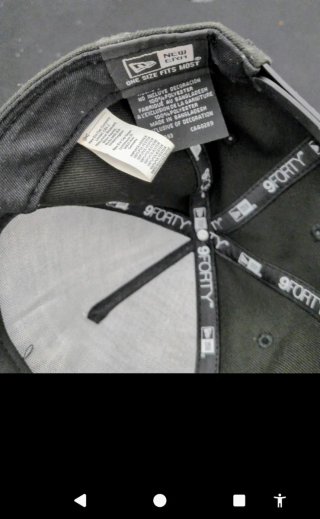 Gorra New Era LA Negra