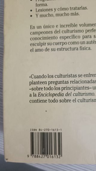 Enciclopedia del culturismo Arnold Schwarzenegger
