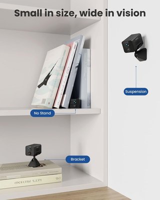 NUEVO - Mini Camera,Camara Vigilancia WiFi Interio