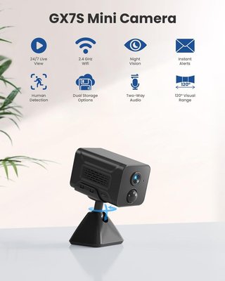 NUEVO - Mini Camera,Camara Vigilancia WiFi Interio