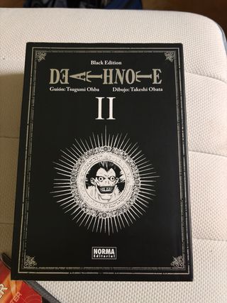 DEATH NOTE BLACK EDITION 1,2 y3 (CÓMIC MANGA)