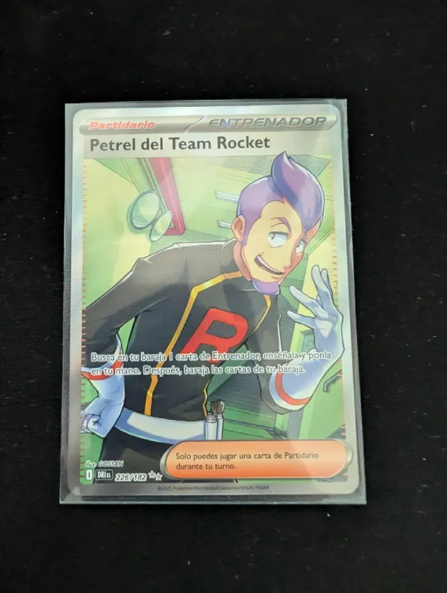 Cartas Pokémon Rivales Predestinados team rocket