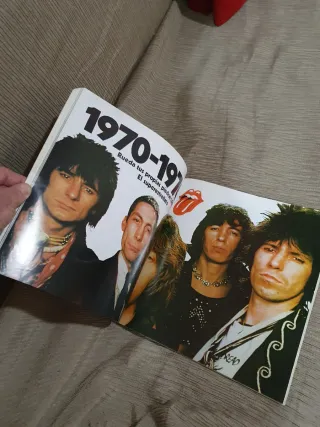 Libro Rolling Stones Tamaño Vinilo LP