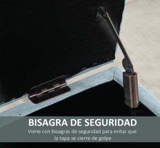 Baúl de Almacenaje para Dormitorio 72L