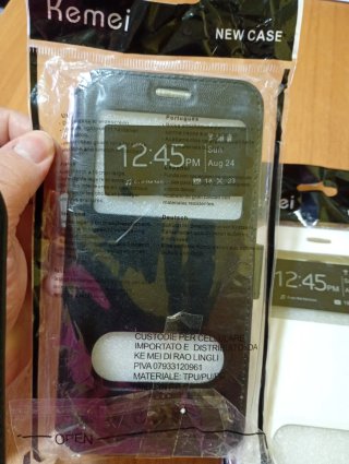 COVER A LIBRO PER SAMSUNG GALAXY J6 PLUS NUOVA